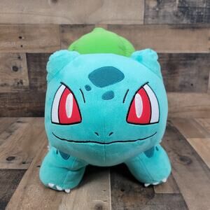 Pokemon Bulbasaur 16" Plush Stuffed Animal‎ Build A Bear With Sound 2017 Tested